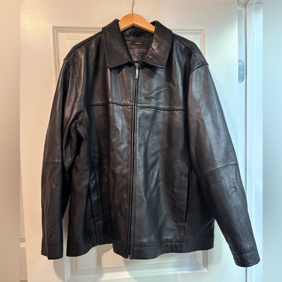 Claiborne Lambskin Leather Blazer Liz Claiborne Men's Genuine Lamb